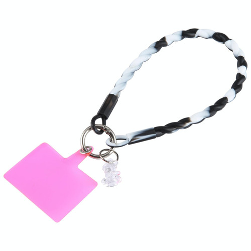 Universal Phone Doll Lanyard(Black White)