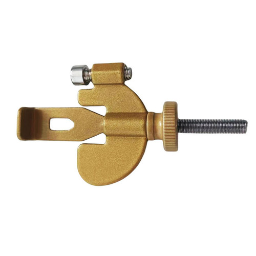 Household Anti-Theft Door Stopper Portable Anti-Pervert Device, Color: Adjustable Gold