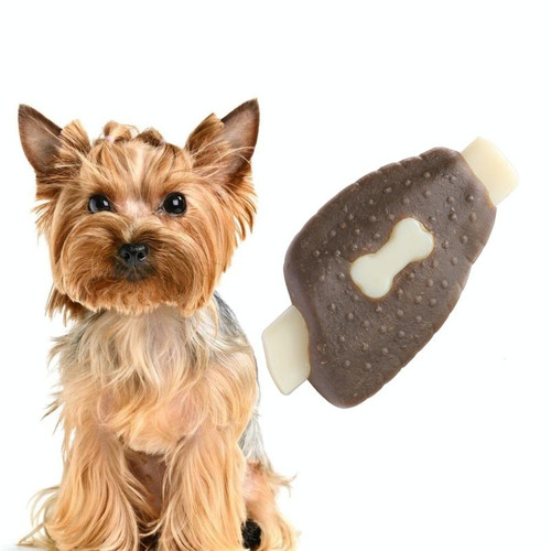 Pet Bite Resistant Toy Nylon Cowhide Molar Teeth Eating Play Bone Dog Toy, Specification: Large (Chicken Wings)