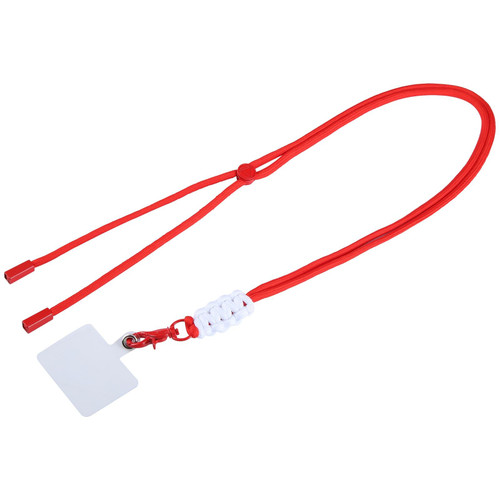 Universal Phone Spray Color Hardware Lanyard(Red)