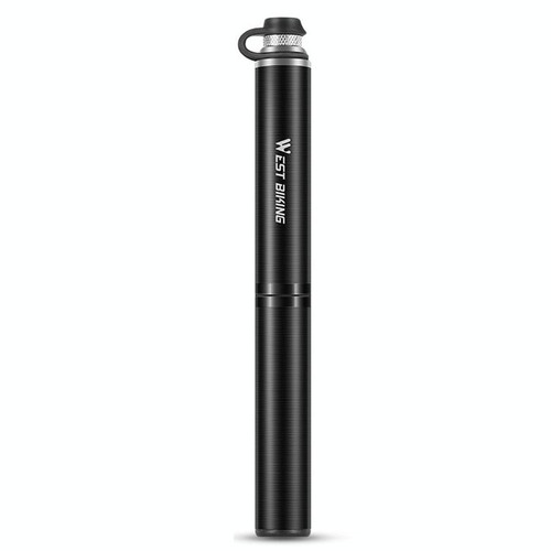 West Biking Bicycle Pump Portable High Pressure Inflators Mountain Road Car Bicycle Riding Equipment(Black) West Biking Bicycle Pump Portable High Pressure Inflators Mountain Road Car Bicycle Riding Equipment(Black)