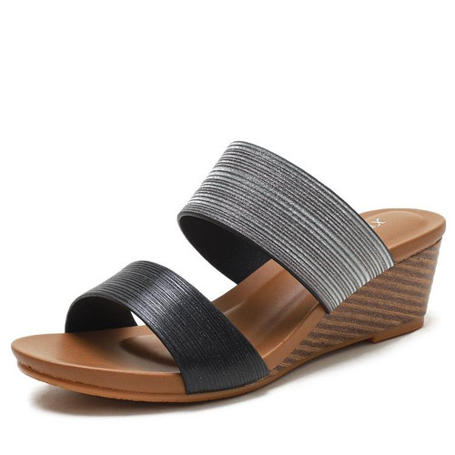 Ladies Sandals And Slippers Fashionable Outer Wear Platform High Heels, Size: 37(Black) Ladies Sandals And Slippers Fashionable Outer Wear Platform High Heels, Size: 37(Black)