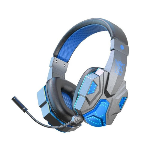 SOYTO SY-T830 Wireless Computer Game Headset Universal Bluetooth E-Sports Wheat Mobile Phone Headset(Black Blue)