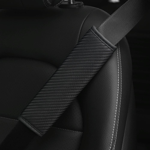 3D Striped Mesh Car Seat Belt Cover Shoulder Pads(Black) 3D Striped Mesh Car Seat Belt Cover Shoulder Pads(Black)
