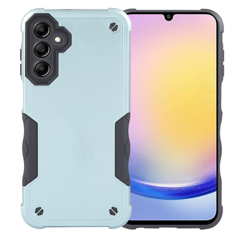 For Samsung Galaxy A25 5G Non-slip Shockproof Armor Phone Case(Green)