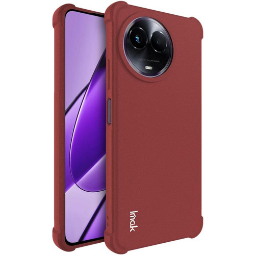 For Realme?V50?5G?/?V50s?5G imak Shockproof Airbag TPU Phone Case(Matte Red)