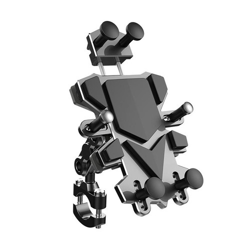 Motorcycle Shock Absorbing Navigation Cycling Phone Holder(Handlebar)