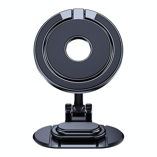 D50-1 Magnetic Folding Car Phone Holder Rotatable Dashboard Stick-On Navigation Stand