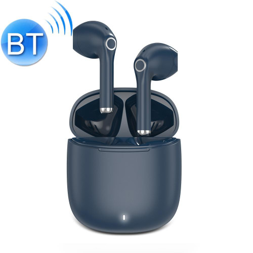 WiWU Airbuds TWS06 TWS Touch Wireless Bluetooth Earphone with Charging Box, Support Siri & Call(Blue)