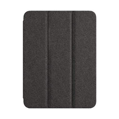 For iPad mini 6 ZGA Tri-Fold Voltage Smart Leather Tablet Case(Grey)