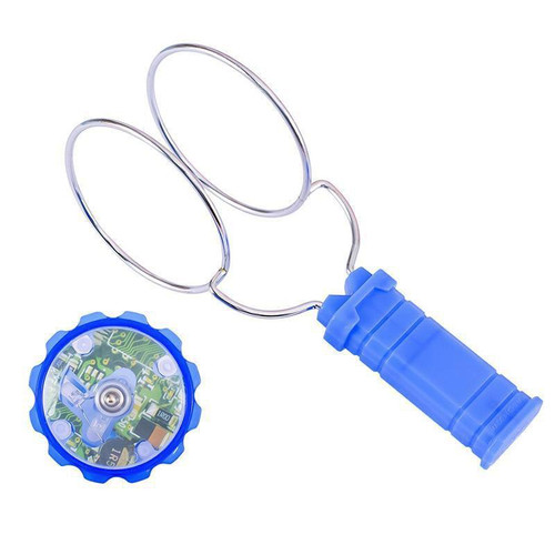 Light-emitting Magnetic Gyro Toys Magic Track Gyro Children Toy Yo-yo Balls(Random Color)