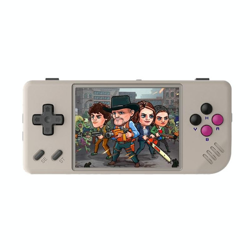 ANBERNIC RG28XX Retro Handheld Game Console 2.83-Inch IPS Screen Linux OS 64GB(Retro Gray)