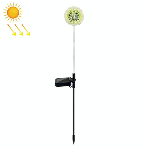 Dandelion Lawn Ground Plug Light Decoration Outdoor Solar LED Garden Lights, Model: Single Head