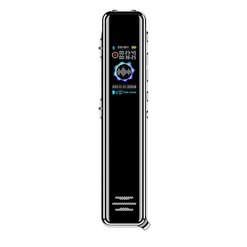JNN Q22 HD Color Screen Stick Shape Portable Voice Recording Pen, Memory:8GB(Black)