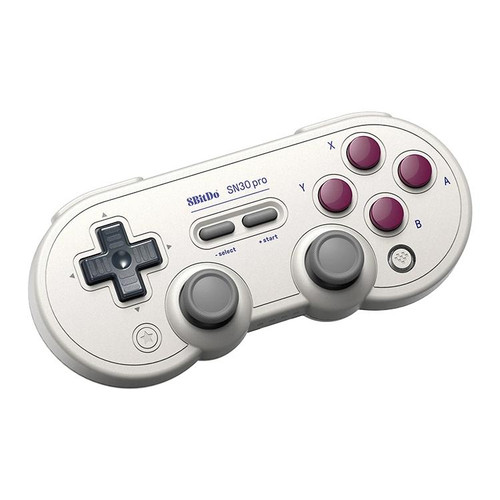 8BitDo SN30 Pro Bluetooth Gamepad Hall Version for Switch / Steam / PC / Android (White)