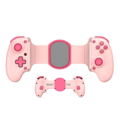 BSP-D10 Wireless Stretch Game Controller for Switch / Android / IOS / PC / PS3 / PS4(Pink)
