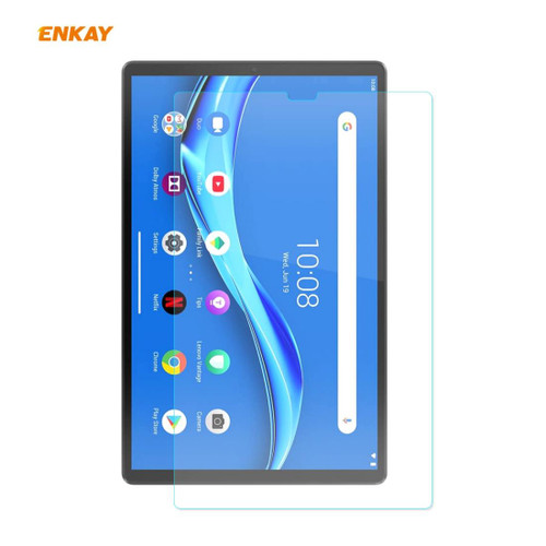 For Lenovo M10 Plus 10.3 ENKAY Hat-Prince 0.33mm 9H Surface Hardness 2.5D Explosion-proof Tempered Glass Screen Protector