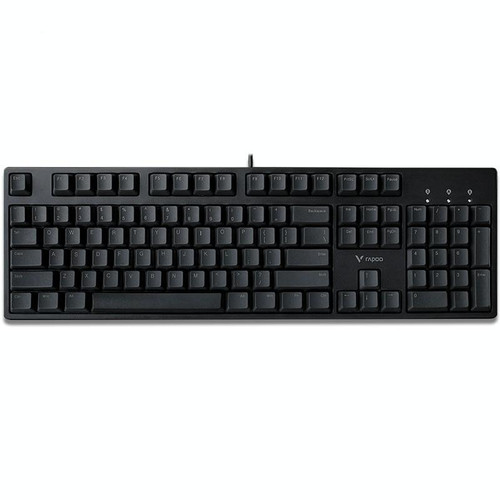 Rapoo V860 Desktop Wired Gaming Mechanical Keyboard, Specifications:104 Keys(Tea Shaft)