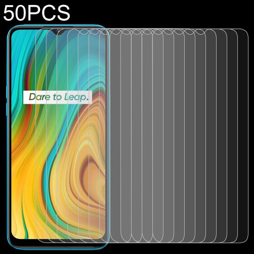 For OPPO Realme C3 50 PCS 0.26mm 9H 2.5D Tempered Glass Film For OPPO Realme C3 50 PCS 0.26mm 9H 2.5D Tempered Glass Film