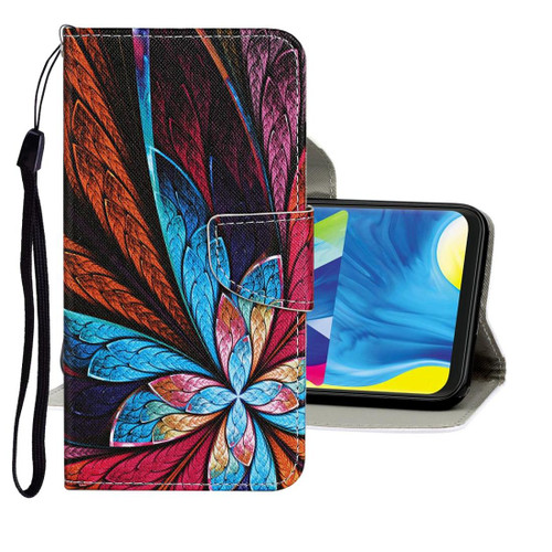 For Samsung Galaxy A31 Colored Drawing Pattern Horizontal Flip Leather Case with Holder & Card Slots & Wallet(Oil Painting)