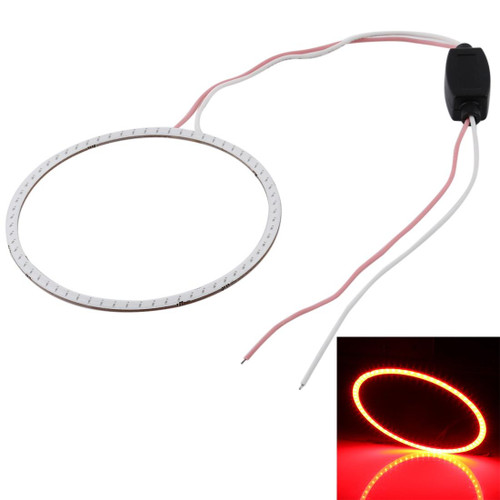 90mm 5W 180LM Angel Eyes Circles Car Headlight COB LED Lights for Vehicles, DC 12-24V (Red Light) 90mm 5W 180LM Angel Eyes Circles Car Headlight COB LED Lights for Vehicles, DC 12-24V (Red Light)