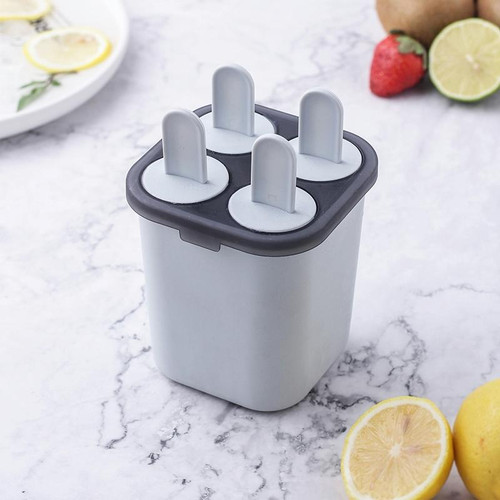 Summer DIY Creative Popsicle Ice Cream Mould Ice Box(Blue)