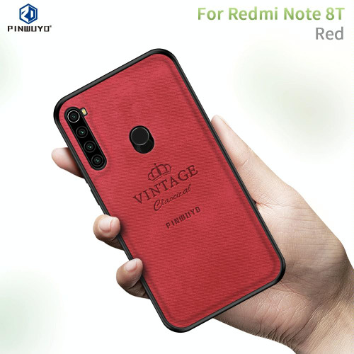 For Xiaomi RedMi Note8T PINWUYO Zun Series PC + TPU + Skin Waterproof And Anti-fall All-inclusive Protective Shell(Red) For Xiaomi RedMi Note8T PINWUYO Zun Series PC + TPU + Skin Waterproof And Anti-fall All-inclusive Protective Shell(Red)
