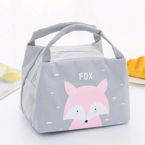 Portable Student Lunch Outdoor Portable Insulation Child Cute Student Lunch Box Bag(Little Fox) Portable Student Lunch Outdoor Portable Insulation Child Cute Student Lunch Box Bag(Little Fox)