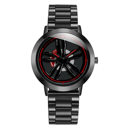 SANDA1009 Watch Man Student Casual Waterproof Steel Band Watch Man(Black) SANDA1009 Watch Man Student Casual Waterproof Steel Band Watch Man(Black)