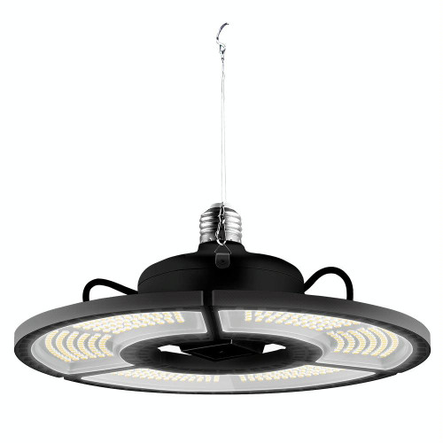 LED Plant Light Full Spectroscopy Natural White Light Waterproof Folding Fill Light, Power: E26 288 Beads