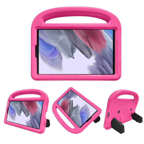 For Samsung Galaxy Tab A7 Lite T225/T220 Sparrow Style EVA Material Children Shockproof Casing Shell(Rose Red)