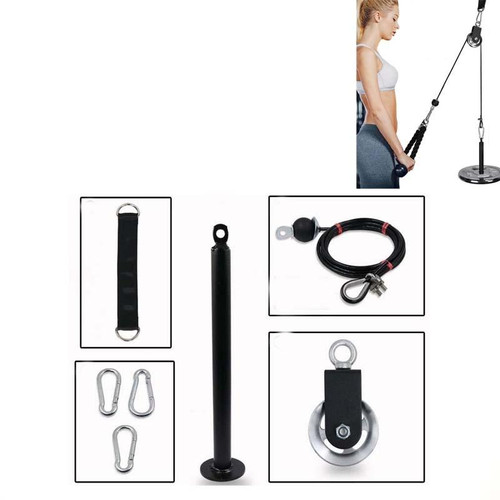 Homemade Fitness Equipment Home High Pull-Down Training Equipment Rally Triceps, Specification: 2.0cm Bell Plate Tray Set 3 Homemade Fitness Equipment Home High Pull-Down Training Equipment Rally Triceps, Specification: 2.0cm Bell Plate Tray Set 3