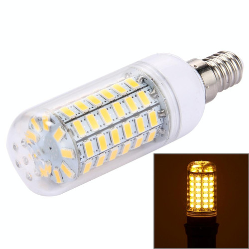 E14 5.5W 69 LEDs SMD 5730 LED Corn Light Bulb, AC 110-130V (Warm White) E14 5.5W 69 LEDs SMD 5730 LED Corn Light Bulb, AC 110-130V (Warm White)