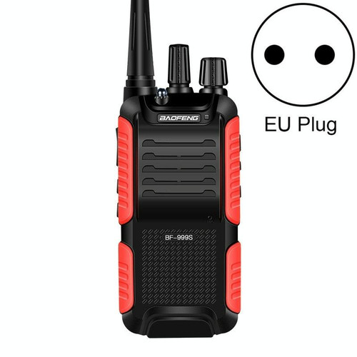 Baofeng BF-999 Handheld Outdoor FM high-power Walkie-talkie, Plug Specifications:EU Plug