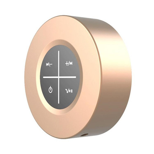 Y8 Computer Mini Smart Car Card Portable Subwoofer Bluetooth Speaker(Gold)