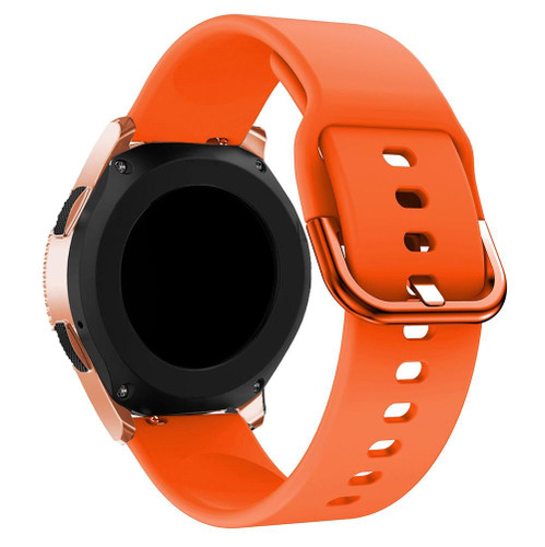 20mm For Huawei Watch GT2 42MM / Amazfit BipS 2 Youth Version Color Buckle Silicone Watch Band(Orange) 20mm For Huawei Watch GT2 42MM / Amazfit BipS 2 Youth Version Color Buckle Silicone Watch Band(Orange)