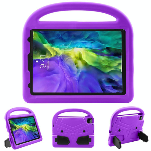 For iPad Pro 11 (2020) Sparrow Style  EVA Children's flat Plate Fall Protection Tablet Case(Purple)