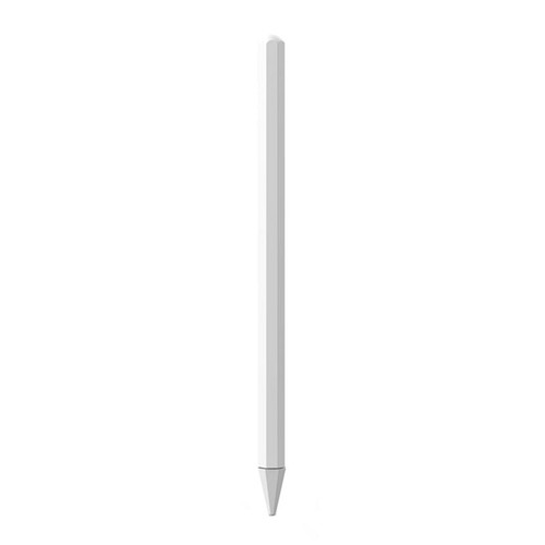 Stylus Pen Silica Gel Protective Case for Apple Pencil 2 (White)