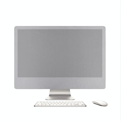 Portable Desktop Computer Dust-proof  Cover for Apple iMac 21 inch , Size: 50x22cm(Silver)