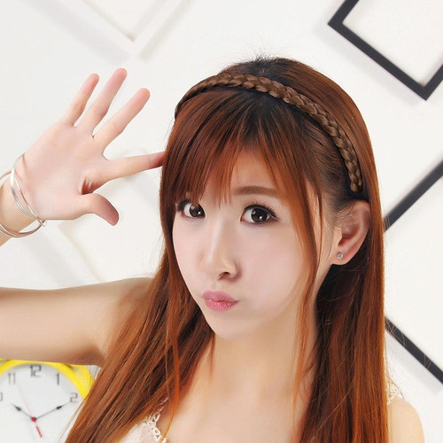 10 PCS Wig Twist Braid Jewelry Headband Hair Buckle(Light Brown) 10 PCS Wig Twist Braid Jewelry Headband Hair Buckle(Light Brown)
