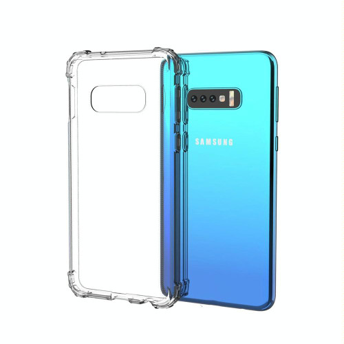 Transparent Shockproof  TPU Case for Galaxy S10e(Transparent)