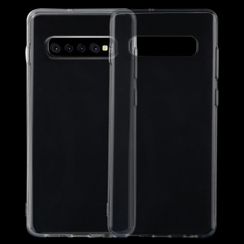 0.75mm Ultrathin Transparent TPU Soft Protective Case for Samsung Galaxy S10 Plus