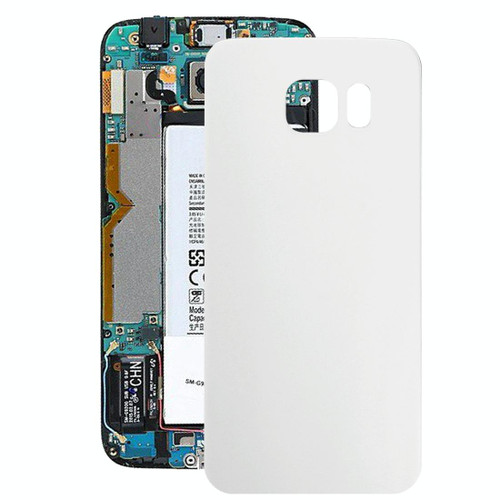 For Galaxy S6 / G920F Battery Back Cover (White)