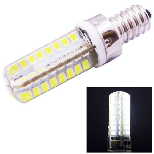 E14 4W 250-270LM Corn Light Bulb, 64 LED SMD 2835, White Light, AC 220V