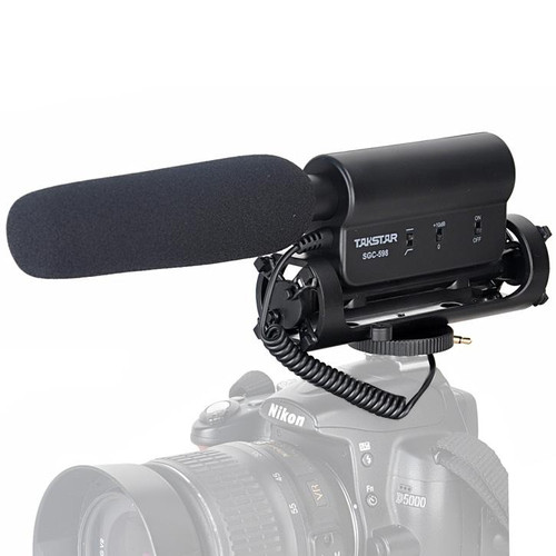 TAKSTAR SGC-598 Professional Photography Interview Dedicated Microphone for DSLR & DV Camcorder