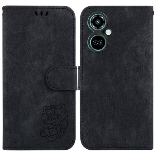 For Tecno Camon 19 Pro 5G Little Tiger Embossed Leather Phone Case(Black) For Tecno Camon 19 Pro 5G Little Tiger Embossed Leather Phone Case(Black)