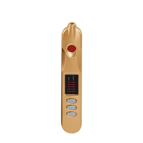Spot Mole Pen Spot Removal Instrument Home Beauty Instrument, Spec: Charging Model UK Plug(Golden)