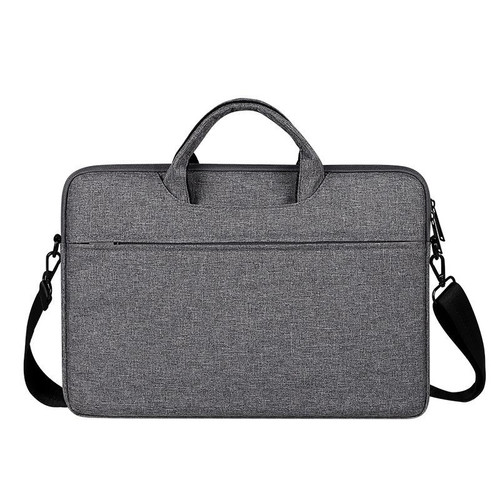 ST01S Waterproof Oxford Cloth Hidden Portable Strap One-shoulder Handbag for 13.3 inch Laptops (Dark Gray)