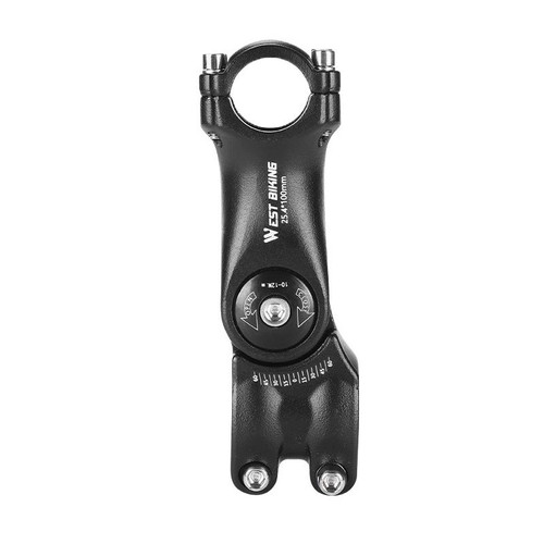 WEST BIKING Mountain Bike Adjustable Handlebar Angle Riser Handlebar Lift Accessories 25.4x100mm WEST BIKING Mountain Bike Adjustable Handlebar Angle Riser Handlebar Lift Accessories 25.4x100mm