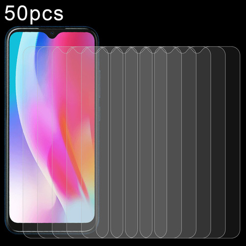 For Vsmart Joy 2+ 50pcs 0.26mm 9H 2.5D Tempered Glass Film